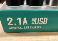 2x USB nabíjecí adaptér do auta Dual USB Car Charger 5V 2,1A pro iPhone, Samsung, Xiaomi, Huawei