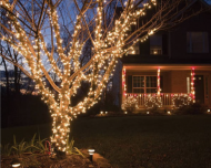 Vánoční osvětlení venkovní/vnitřní - 100 LED - teplá bílá, 8 režimů, 8m