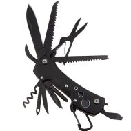 Kapesní nůž, multitool MT-031 14v1 černý