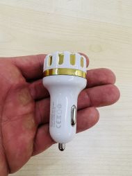 2x USB nabíjecí adaptér do auta Dual USB Car Charger 5V 2,1A pro iPhone, Samsung, Xiaomi, Huawei