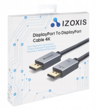 Kabel DisplayPort Display DP-DP 60Hz 4K 2m, černý