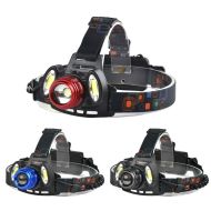 Čelovka Headlamp 1 x CREE LED + 2 x COB LED + Příslušenství ZDARMA