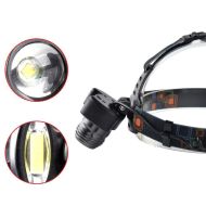 Čelovka Headlamp 1 x CREE LED + 2 x COB LED + Příslušenství ZDARMA