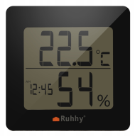 Digitální teploměr, meteorologická stanice, vlhkoměr LCD Ruhhy 5v1