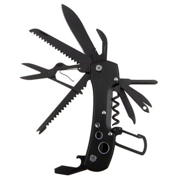 Kapesní nůž, multitool MT-031 14v1 černý